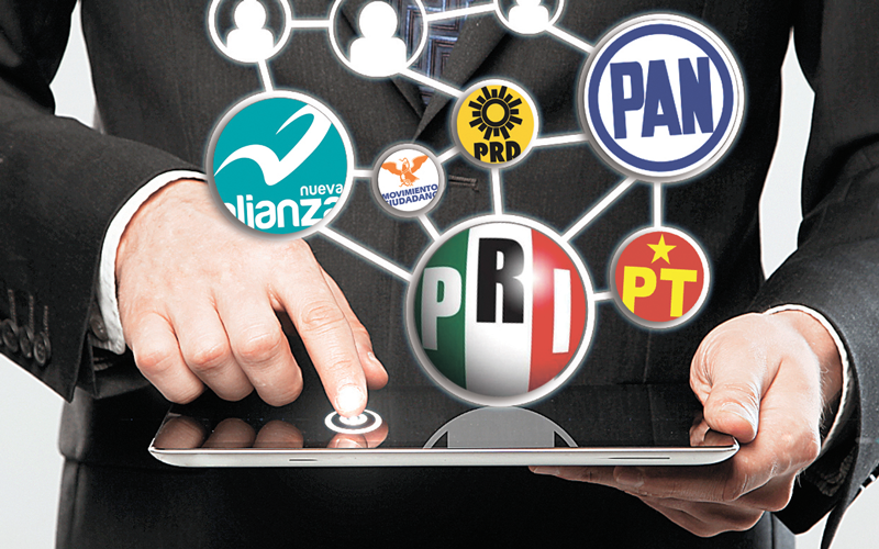 La campaña mexicana se prepara para la guerra sucia digital