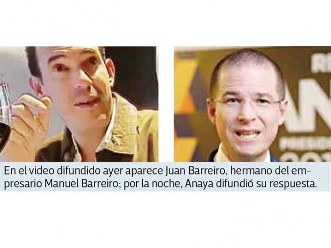 Reviven caso Barreiro; video implicaría a Ricardo Anaya