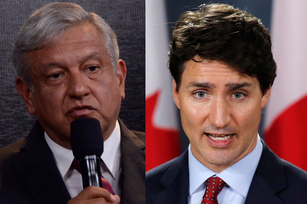 Trudeau habla por teléfono con AMLO; buscan crear trabajos en México y Canadá