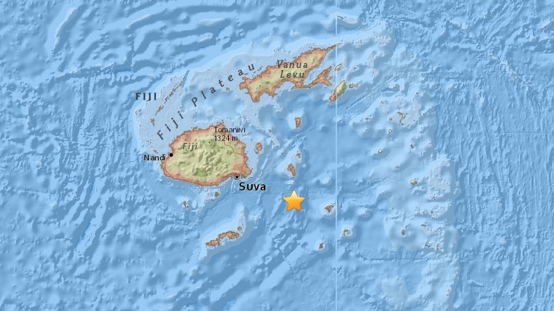 Reportan sismo de 8.1 en Fiji