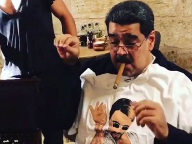 Nicolás Maduro en lujoso restaurante, mientras en Venezuela mueren de hambre