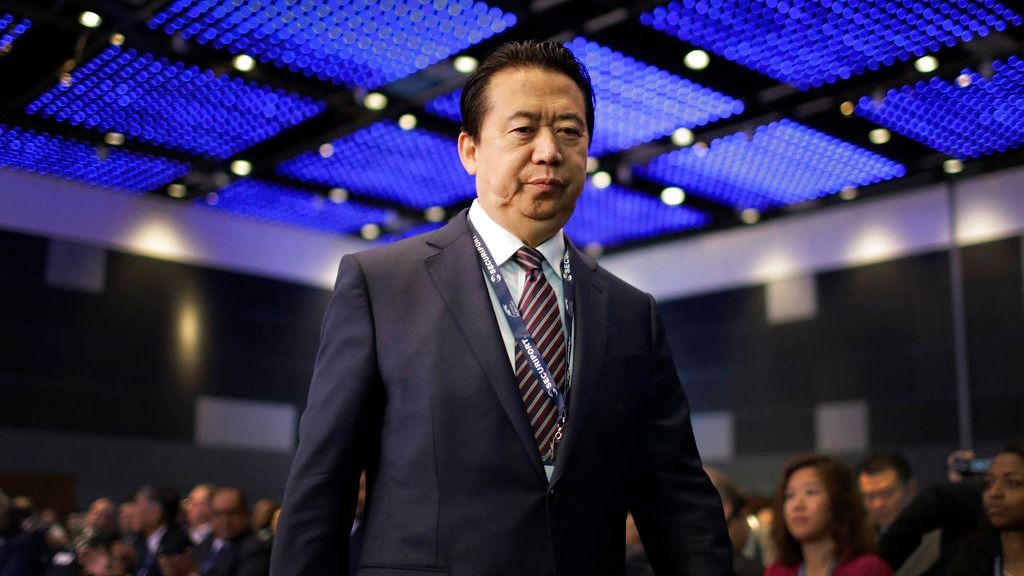 Desaparece el presidente de Interpol tras viajar a China