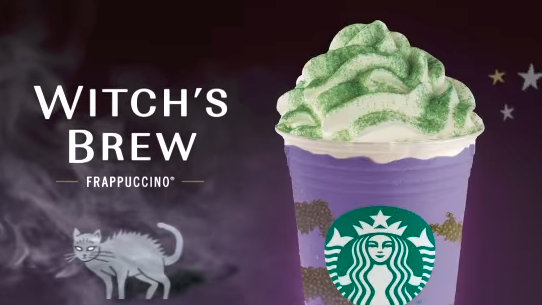 ¡Abracadabra, patas de cabra! Starbucks lanza nuevo frappuccino para Halloween