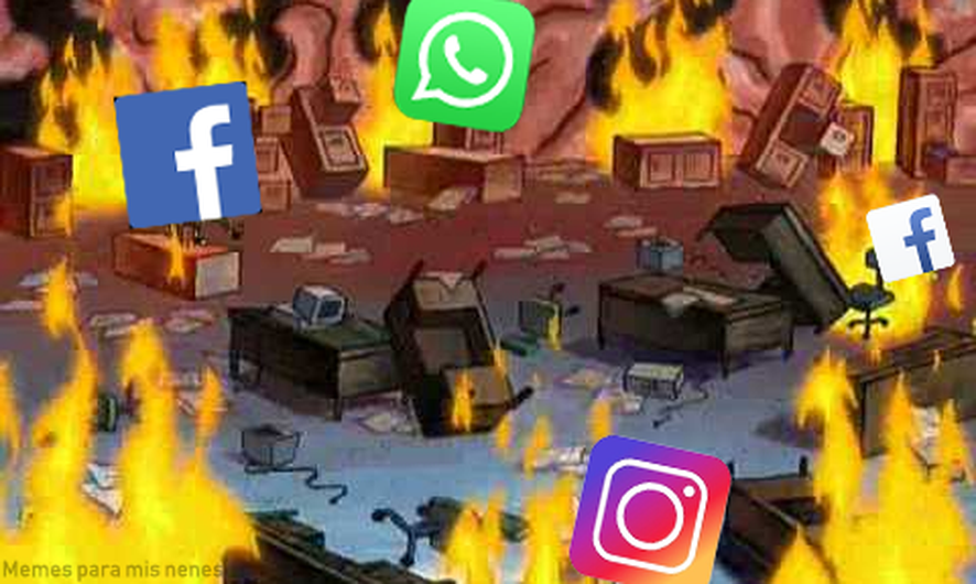 ¡Pánico en redes!, Siguen las fallas en FB, Whats e Instagram