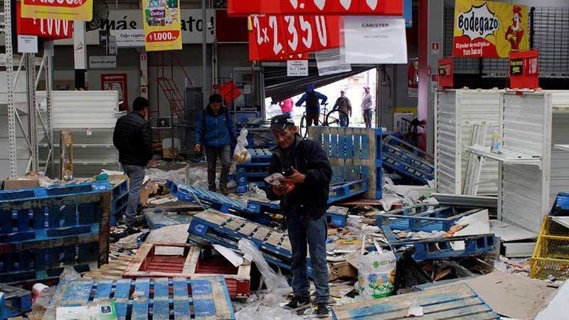 Walmart acusa al gobierno de Chile de no garantizar el orden y la seguridad pública