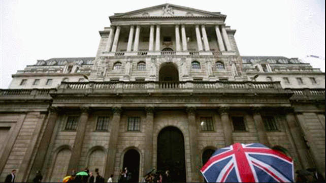 Banco de Inglaterra considera pasar a tasas negativas