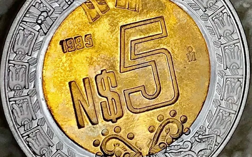 La moneda ‘Proof’ mexicana de 5 nuevos pesos se vende en más de 3 mil 300 pesos