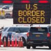 Las fronteras terrestres de Estados Unidos con Canadá y México permanecerán cerradas a los viajes no esenciales hasta al menos el próximo 21 de marzo