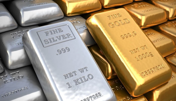 Oro y plata alcanzan máximos de dos meses