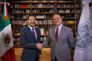 Martí Batres nombra a Ricardo Ruiz Suárez como nuevo secretario de Gobierno