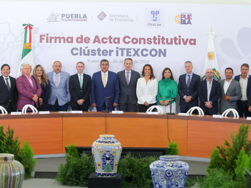 Puebla confirma creación del Clúster de la Industria Textil y de la Confección