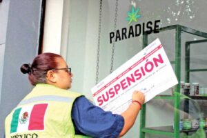Las autoridades incautan miles de productos y clausuran una tienda de Paradise, la empresa de cannabis del expresidente Vicente Fox
