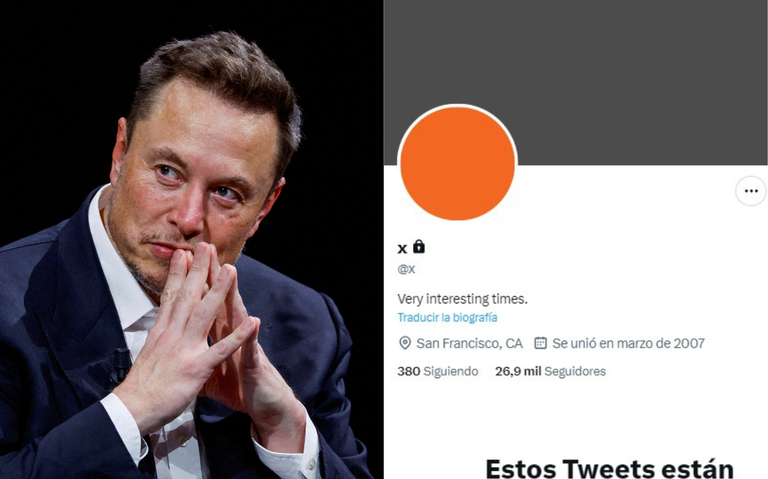 Tras el cambio de logo, Musk ofrece casi 70 mdd por una cuenta de Twitter llamada X