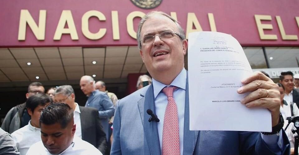 Marcelo Ebrard hace nuevo movimiento político y advierte su renuncia a Morena