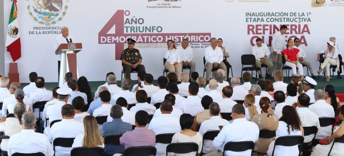 Presidente AMLO ofrece su 5to informe de gobierno desde Campeche