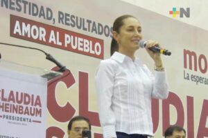Sheinbaum arranca precampaña en Veracruz