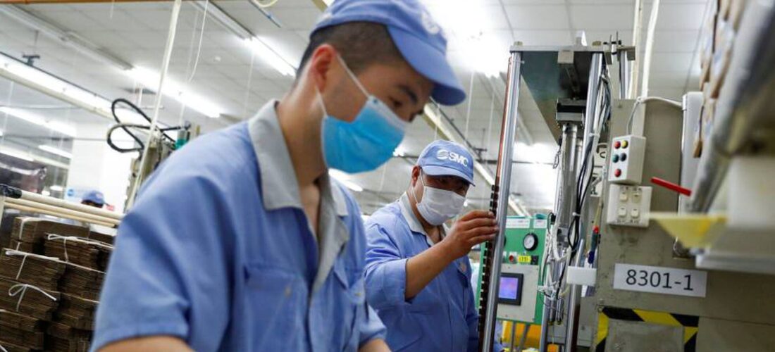 Cayó actividad en la industria manufacturera de China más de lo esperado en noviembre